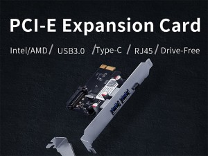 هاب یو اس بی و تایپ سی اینترنال اوریکو ORICO PNU-2A1C USB 3.0 Expansion Card