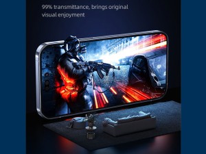 محافظ صفحه نمایش آیفون 12/ 13 پرو و 14 با ابزار نصب یوسامز USAMS Glass iPhone 12 /13 Pro /14 6.1 BH803M01