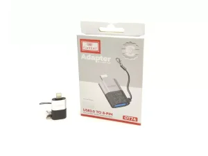 مبدل اوتیجی آیفون یواسبی به لایتنینگ ارلدامEarldom Adapter Lighting ET-OT74 IOS adapter