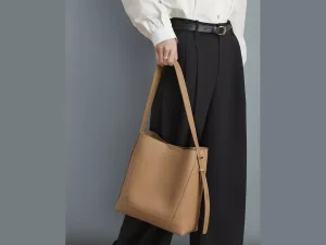 کیف دوشی زنانه چرمی با ظرفیت بزرگ new women's leather shoulder crossbody bag 5478