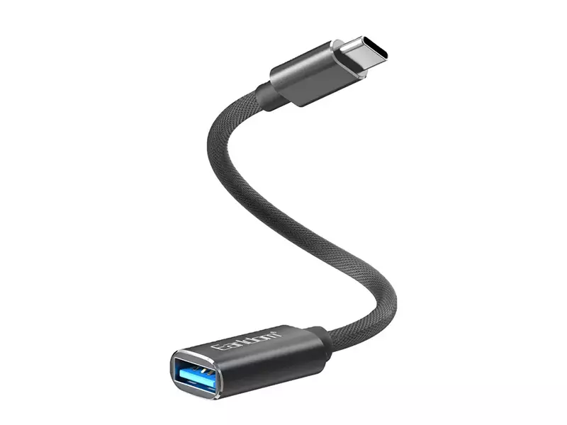 مبدل اوتیجی یواسبی به تایپ سی ارلدام Earldom ET-OT85 USB adapter for Type C