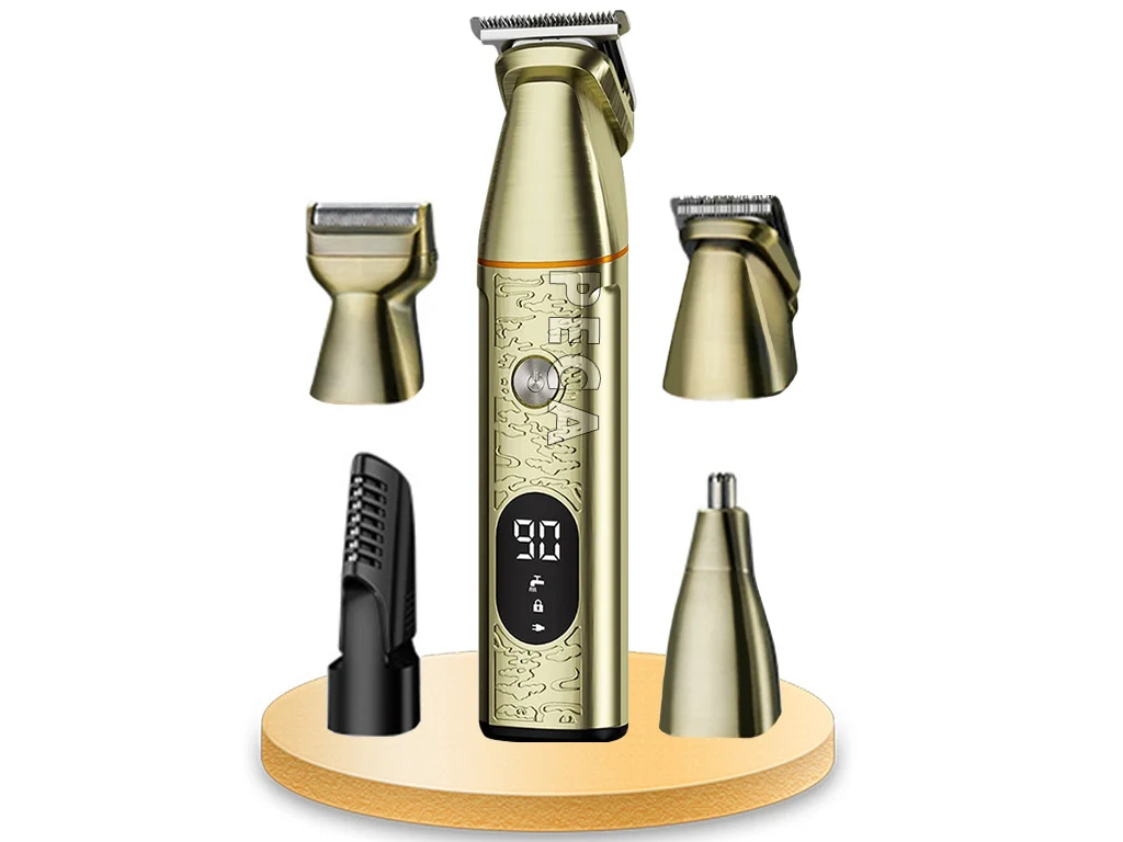 ست ماشین اصلاح موی سر، صورت و بدن شارژی کمی Kemei Professional Men Hair Clipper Trimmer Set KM-5859