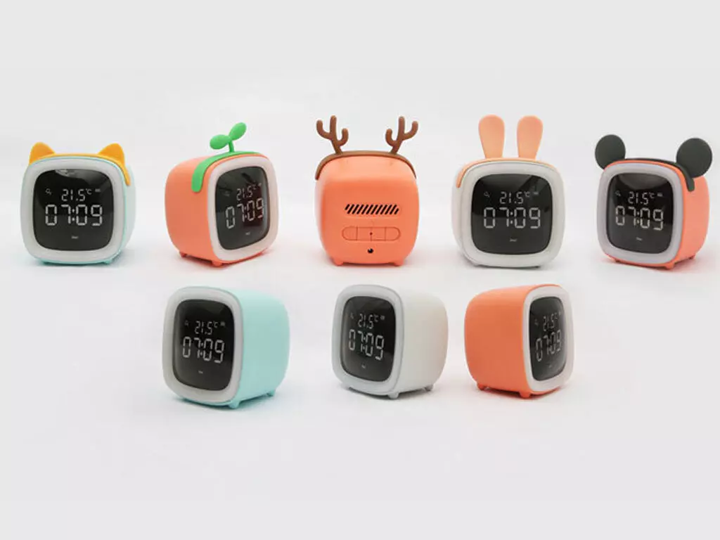 ساعت زنگ‌دار رومیزی دیجیتال Cute digital study alarm clock BD-AC-02