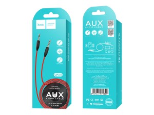 کابل انتقال صدای یک متری هوکو Hoco Cable 3.5mm to 3.5mm UPA11 audio AUX