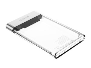 باکس هارد اینترنال به اکسترنال اوریکو ORICO 2.5 inch Transparent USB3.0 Hard Drive Enclosure 2129U3