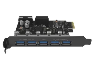 هاب یو اس بی اینترنال 5 پورت اوریکو Orico 5 Port USB3.0 PCI-E Expansion Card PVU3-5O2I-V1