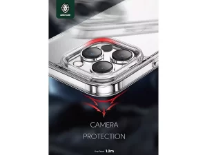 قاب ضد ضربه آیفون 14 پرو گرین Green iphone 14 Pro Crystal Clear Anti-Shock Case