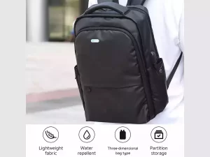 کوله پشتی لپ تاپ ضدآب دارای درگاه دو اس بی کوتتسی Coteetci Business Backpack 14001-BK