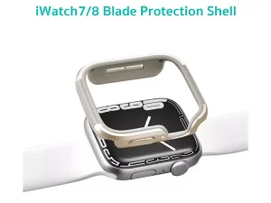 قاب محافظ اپل واچ سری 7 کوتتسی Coteetci iWatch 7 protection case 25008-BK