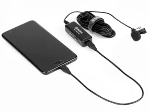 میکروفون با سیم یقه ای بویا BOYA BY-DM10 UC Microphone with Lightning and USB Type-A Cables