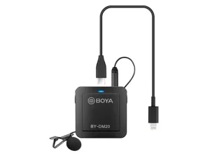 میکروفن یقه‌ای بویا BOYA BY-DM20 2-Person Recording Kit with Lavalier