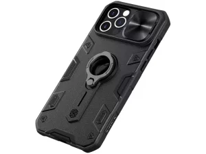 قاب محافظ حلقه دار نیلکین آیفون ۱۲ پرومکس- Nillkin iPhone 12 Pro Max CamShield Armor Case