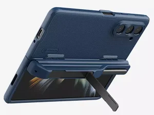 قاب محافظ سامسونگ زد فولد 5 نیلکین دارای نگهدارنده قلم Nillkin Samsung Galaxy Z Fold 5 Super Frosted Shield Fold Pen holder version