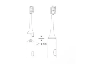 سر مسواک برقی کد T300 و T500 شیائومی Xiaomi MBS301 Electric toothbrush head for T300 / T500