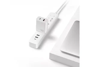 شارژر دیواری فوق سریع اصلی تایپ سی و یو اس بی 35 وات شیائومی Xiaomi 35W Dual-Port Charger (1C+1A) MDY-14-ET