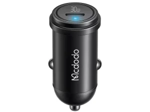 شارژر فندکی تایپ سی 30 وات همراه با کابل لایتنینگ مک دودو Mcdodo CC-7492 PD30W USB-C Fast Car Charger