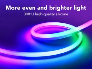 ریسه هوشمند 3 متری گووی Govee Neon LED strip 3m with WiFi APP Control H61A0