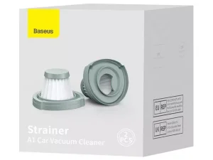 فیلتر جارو شارژی A1 بیسوس ( پک دو عددی ) Baseus strainer filter for Baseus A1 car vacuum cleaner VCAQ010113فیلتر جارو شارژی A1 بیسوس ( پک دو عددی ) Baseus strainer filter for Baseus A1 car vacuum cleaner VCAQ010113