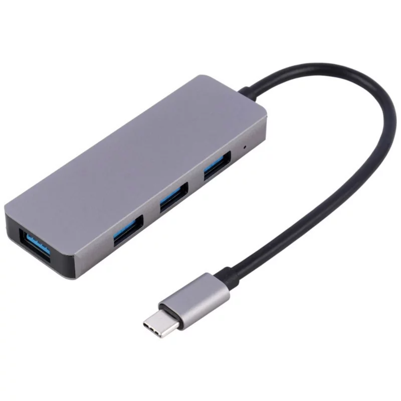 هاب 4 پورت USB تایپ سی پی‌نت مدل P-3612
