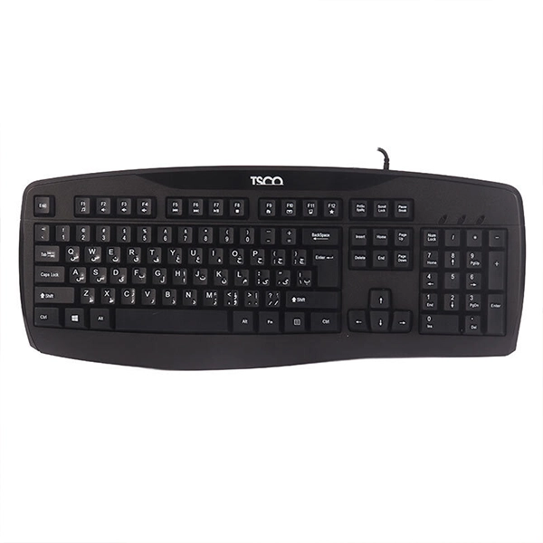کیبورد با سیم تسکو مدل TK 8043
