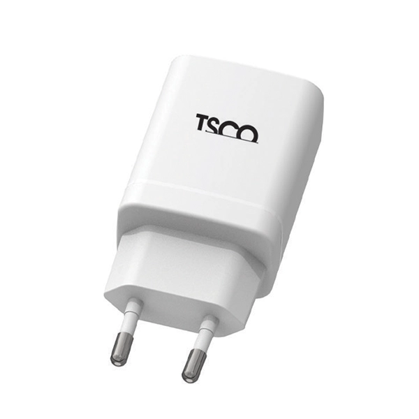 شارژر دیواری فست شارژ 30 وات تسکو مدل TTC 70 (دو پورت PD و QC3.0)