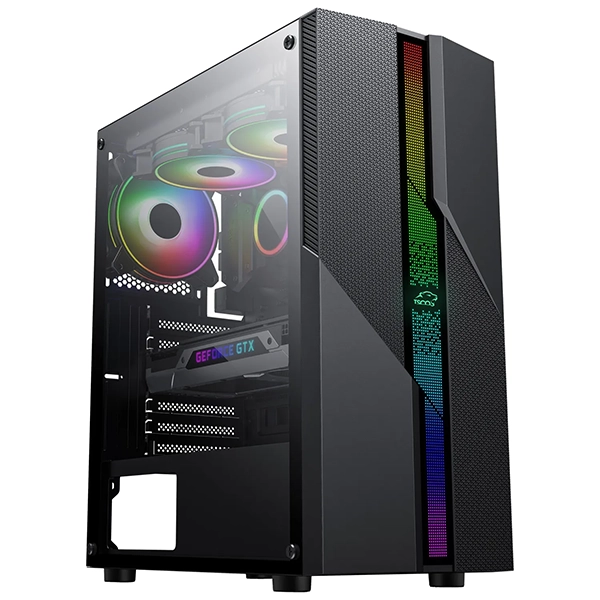 کیس گیمینگ تسکو GC 4503 Karve با فن Infinity ARGB و پنل شیشه‌ای