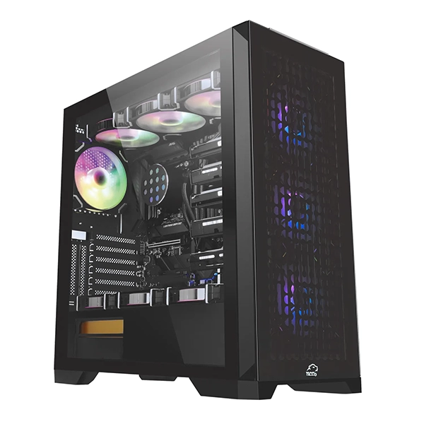 کیس گیمینگ تسکو GC 4511 مشکی | تهویه قدرتمند با طراحی خاص