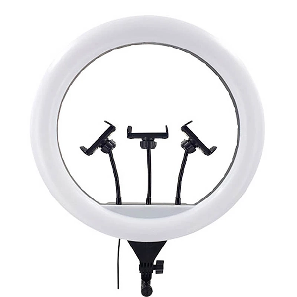 رینگ لایت حرفه ای 23 اینچ مدل 23inch-LED به همراه آینه