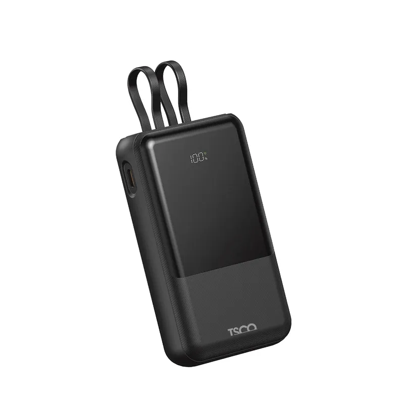 پاوربانک فست شارژ 20000 تسکو مدل TSCO TP 963 به همراه کابل متصل