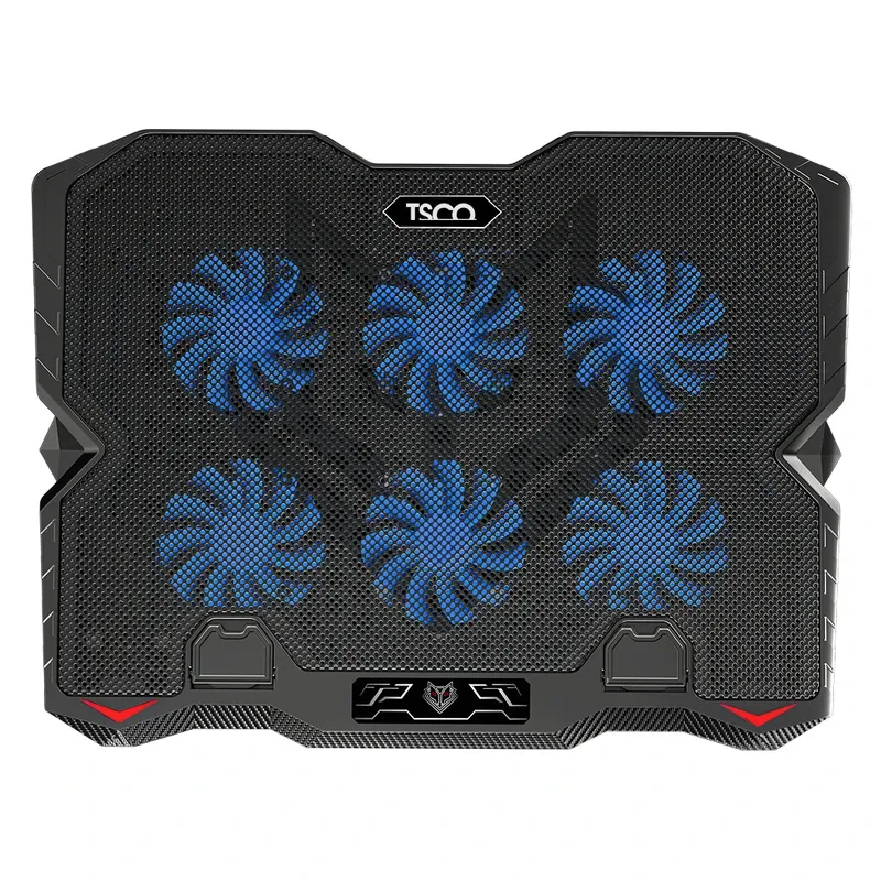 پایه خنک کننده (کول پد) لپ تاپ تسکو مدل TCLP 3111 با 6 فن و هولدر موبایل