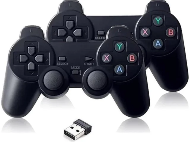 دسته بازی دوبل بی سیم مچر مدل Macher MR-W64