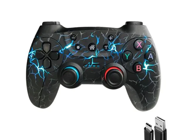 دسته بازی بی سیم RGB بلوتوثی مدل CM-615 مخصوص نینتندو سوییچ و کامپیوتر