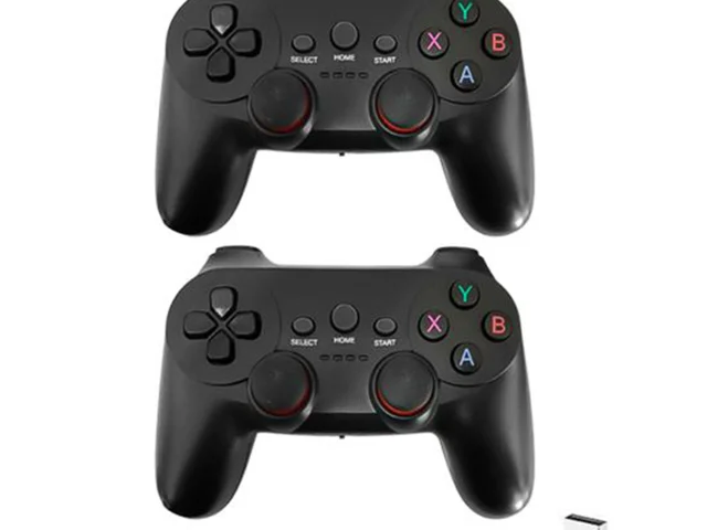 دسته بازی دوبل بی سیم (دوتایی) مدل CM-019D فرکانس 2.4GHz مخصوص کامپیوتر