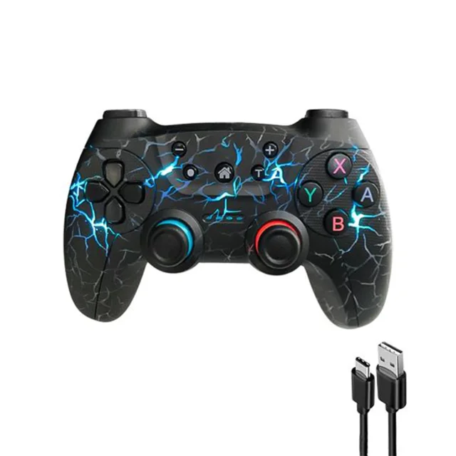 دسته بازی بی سیم RGB بلوتوثی مدل CM-615 مخصوص نینتندو سوییچ و کامپیوتر
