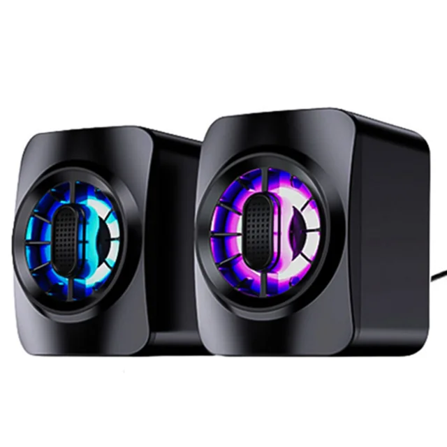 اسپیکر دو تکه دسکتاپ میکوسو MIKUSO مدل SPK-054 (نورپردازی RGB)