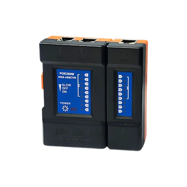 تستر کابل شبکه و تلفن مدل NSS-468CVR (نسخه ارتقا یافته POE300M)