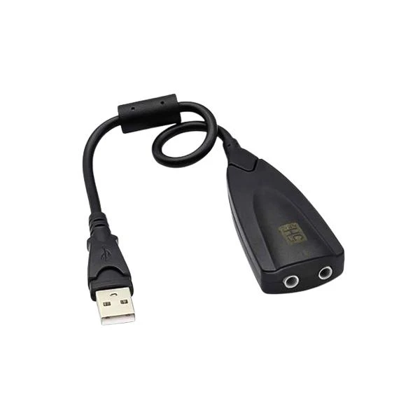 کارت صدا اکسترنال USB مدل Steel Sound 5Hv2 (صدای مجازی 7.1 کاناله)