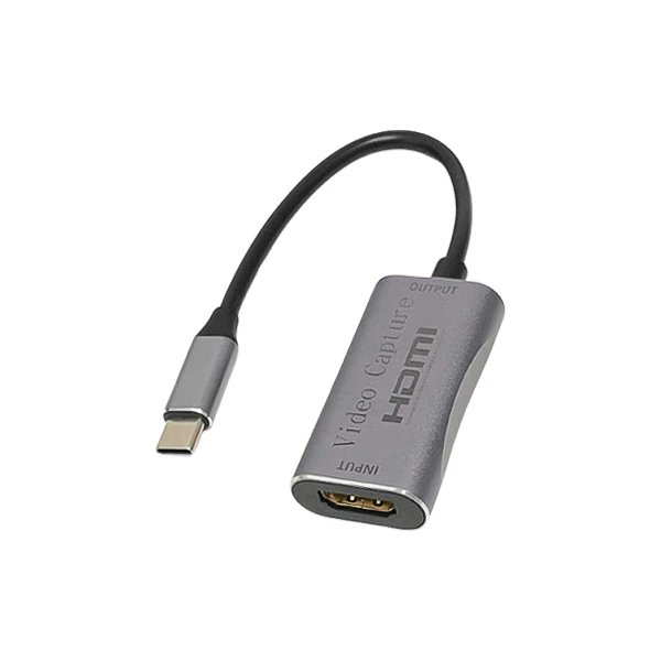 کارت کپچر اکسترنال HDMI به Type-C (دانگل ویدیویی تایپ سی برای استریم و مک‌بوک)