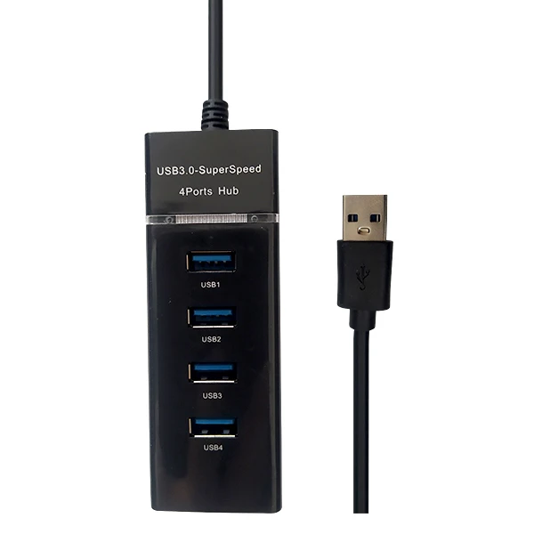 هاب 4 پورت USB 3.0 مدل 1055 (کابل 30 سانتی‌متری)