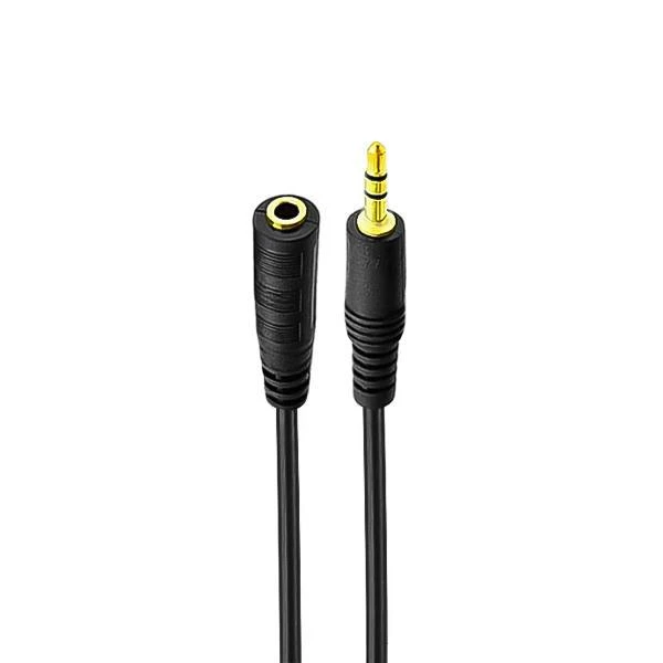 کابل افزایش طول صدا NS 1.5 متری | رابط AUX نری به مادگی 3.5mm