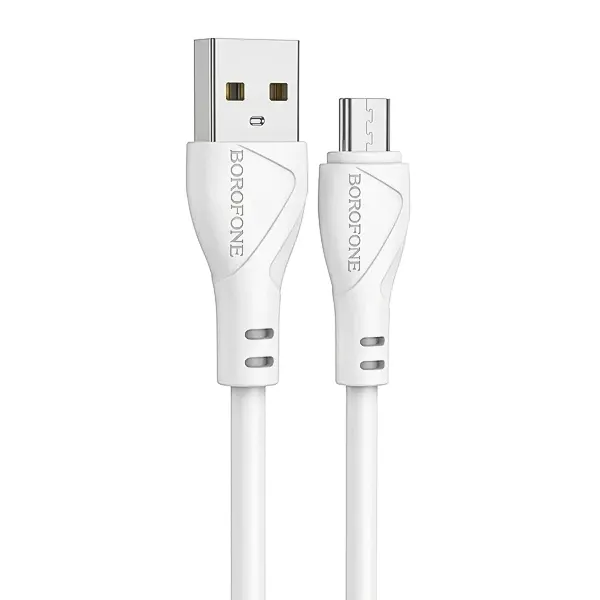کابل USB به MicroUSB Borofone BX121 طول 1 متر | شارژ سریع 2.4 آمپر