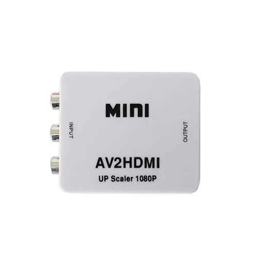 تبدیل AV به HDMI مدل 008 | Mini AV2HDMI Up Scaler 1080P