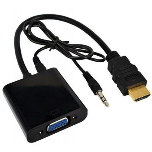تبدیل HDMI به VGA و AUDIO | مبدل HDMI به VGA با خروجی صدا