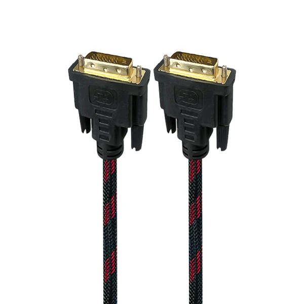 کابل تصویر DVI-D پاور لینک (PK) روکش کنفی طول ۱.۵ متر