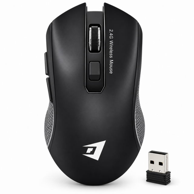 ماوس گیمینگ بی‌سیم جرتک مدل RAMPAGE W300 (طراحی ارگونومیک)