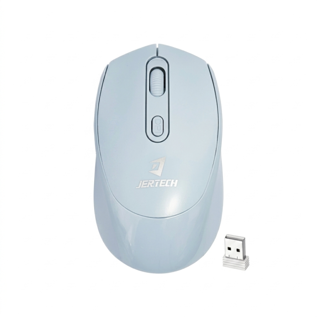 ماوس بی‌سیم جرتک مدل JR7 Portable (رنگ آبی)