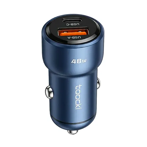 شارژر فندکی ۴۸ وات توکی (TOOCKI) مدل TQ-CC21 دو پورت