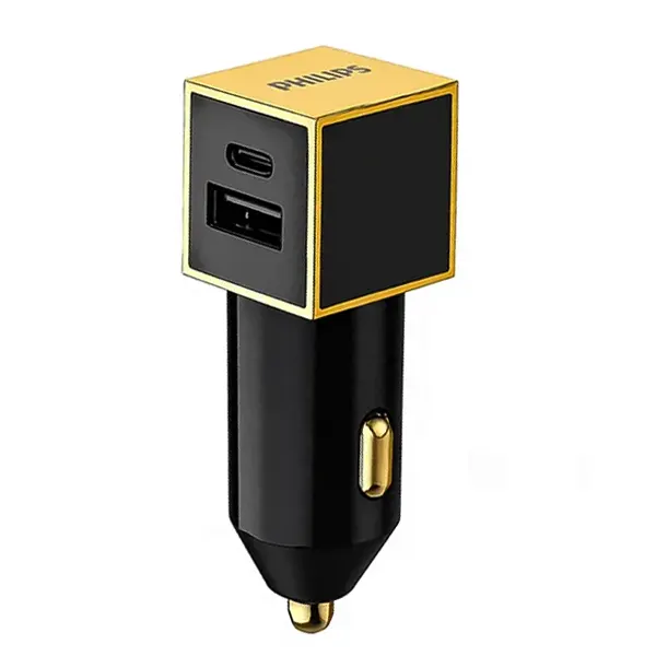 شارژر فندکی فست شارژ ۲۲.۵ وات فیلیپس (Philips) مدل DLP4106B/93