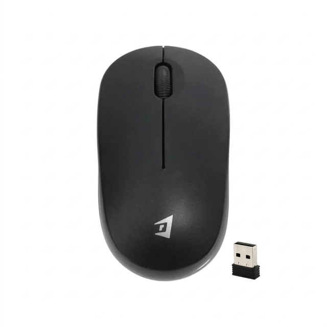 ماوس بی‌سیم جرتک مدل JR5 رنگ مشکی (Jertech JR5 Wireless Mouse)