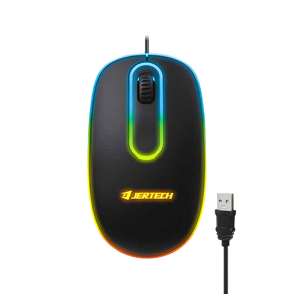 ماوس گیمینگ جرتک مدل M500 Destroy | موس با نورپردازی RGB و طراحی حرفه‌ای